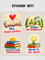 Matilda Sticker Seti