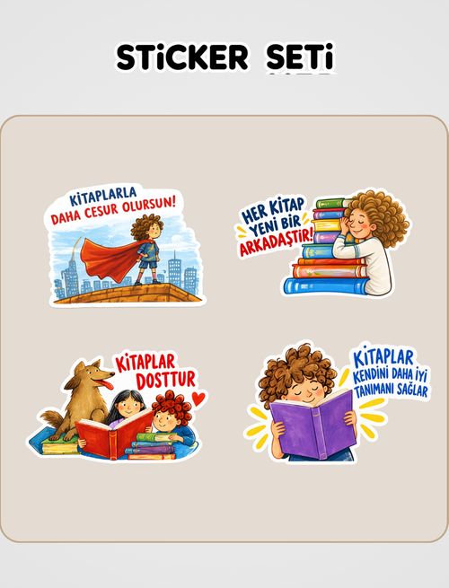 Mükemmeller Kulübü Sticker Seti