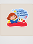 Okumayı Söken Çocuk Sticker Seti