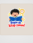 Ödev Yapmayı Sevmeyen Çocuk Sticker Seti