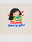 Ödev Yapmayı Sevmeyen Çocuk Sticker Seti