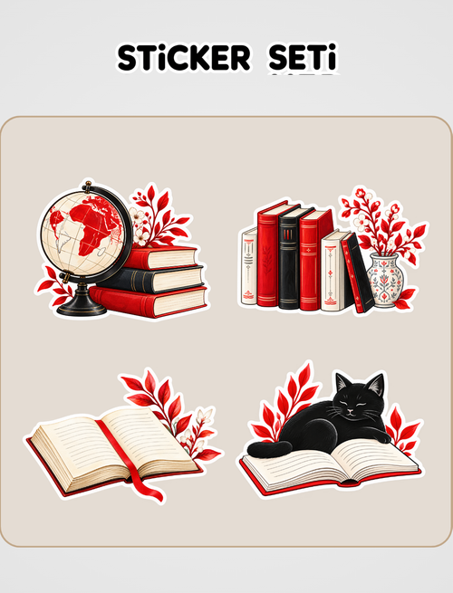 Sosyal Çürüme Sticker Seti