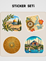AbumRabum Sticker Seti