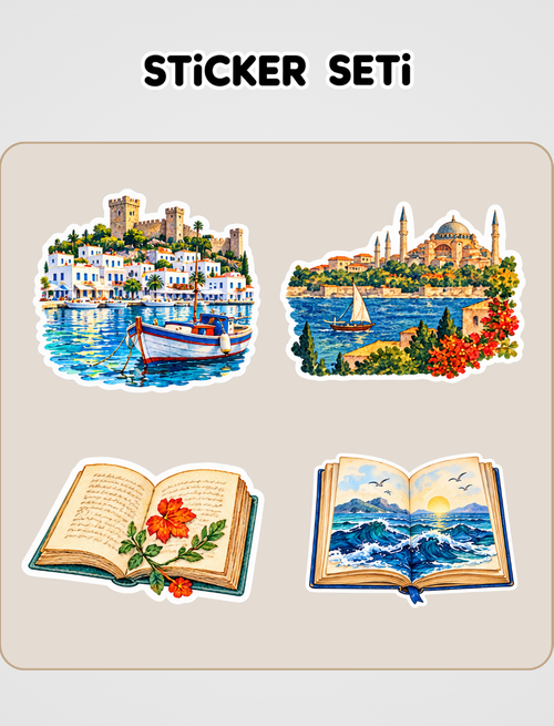 Afrikalı Leo Sticker Seti
