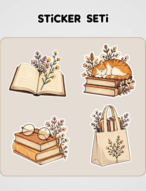 Aşktan Sonra Nöromantik İlişkiler Sticker Seti