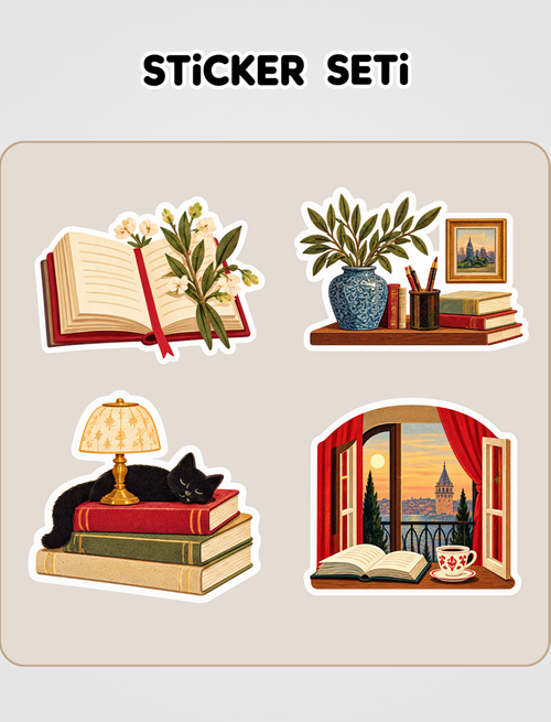 Ayaşlı ile Kiracıları Sticker Seti