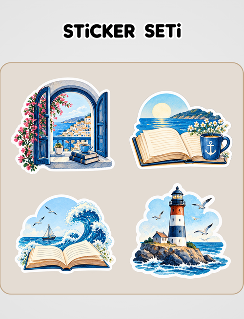 Balıkçı ve Oğlu Sticker Seti