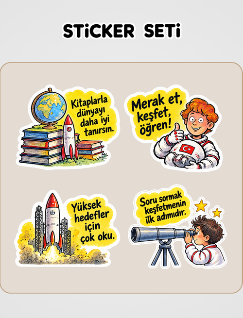 Bandırma Roket Kulübü Sticker Seti