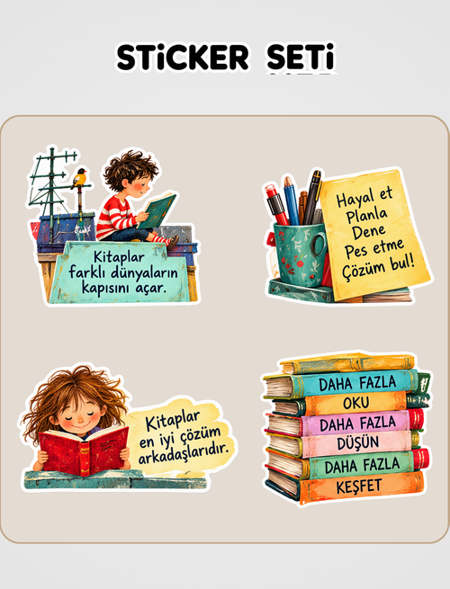 Çözüm Bakanlığı Sticker Seti