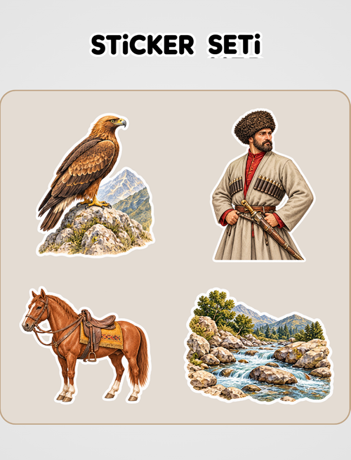 Hacı Murat Sticker Seti