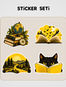 Hekaton'la Son Tango Sticker Seti