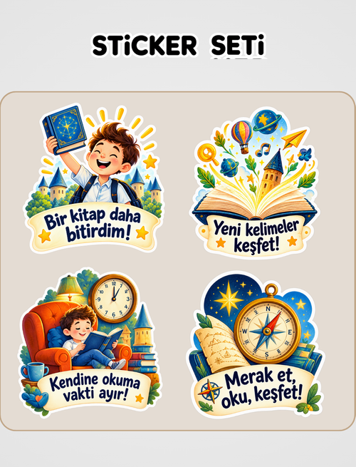 Hiç Fena Değil Sticker Seti