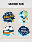 İçimdeki Hayal Sticker Seti