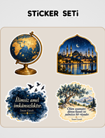 Kalplerin Keşfi Sticker Seti