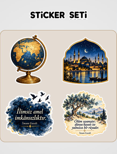 Kalplerin Keşfi Sticker Seti