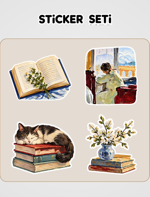 Kendine Ait Bir Oda Sticker Seti