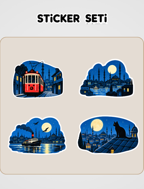 Kesik Baş Sticker Seti