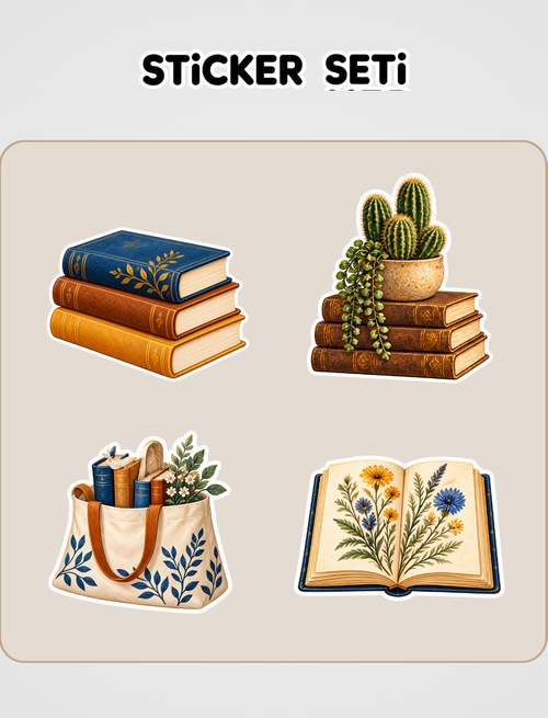 Li Terda Sticker Seti