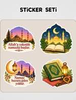 Namazın Sırları ve Fazileti Sticker Seti