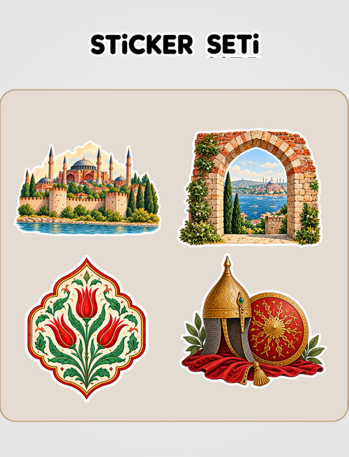 Payitahtın Kapıları Sticker Seti