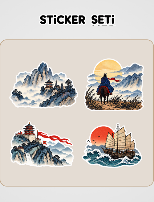 Savaş Sanatı Sticker Seti