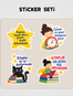 Son Dakika Kahramanları Sticker Seti
