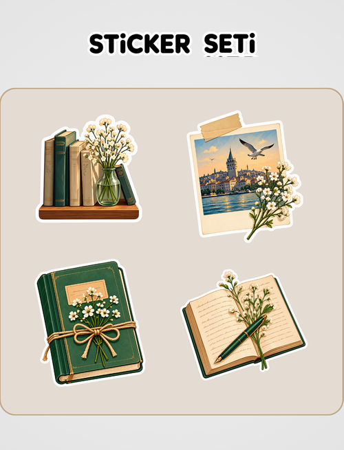 Suzan Defter Sticker Seti