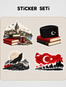Türkçülüğün Esasları Sticker Seti