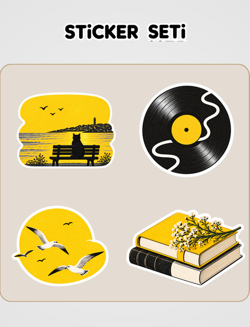 Unutma Dersleri Sticker Seti