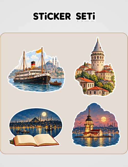 Veba Geceleri Sticker Seti