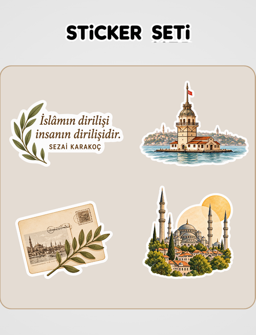 İslamın Dirilişi Sticker Seti