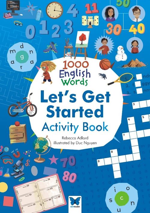 1000 English Words  Let's Get Started Activity Book