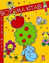 Çıkartmalı Boyama Kitabı