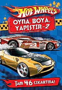 Hot Wheels Oyna Boya Yapıştır-2