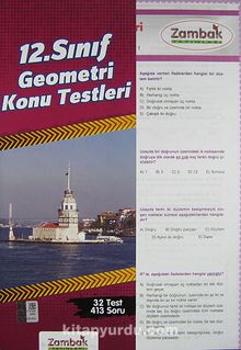 12. Sınıf Geometri Konu Testleri (32 Test)