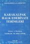 Karakalpak Halk Edebiyatı Terimleri (1-G-23)