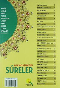 Kur'an'ı Kerim'den Sureler (2. Hamur)