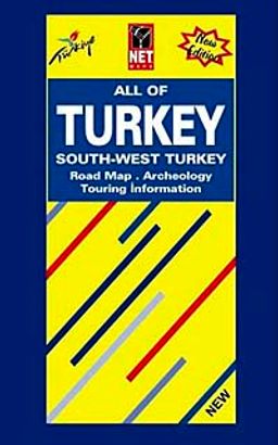 All of Turkey & South-West Turkey (İngilizce) Harita