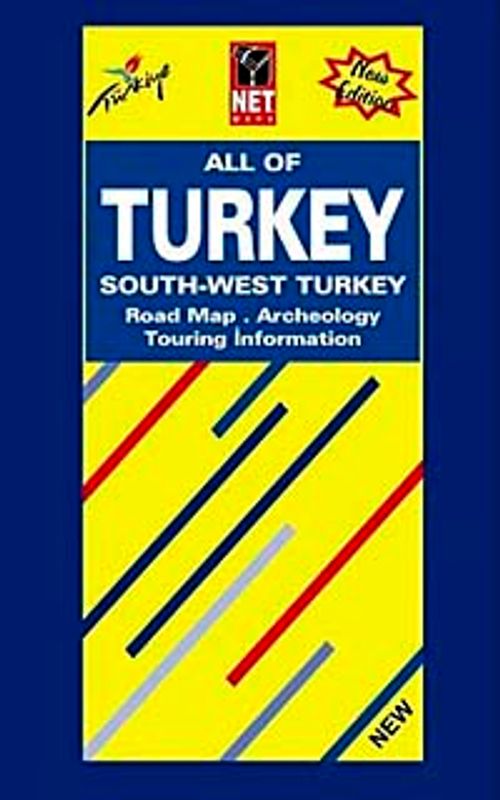 All of Turkey & South-West Turkey (İngilizce) Harita