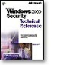 Microsoft  Windows  2000 Security Technical Reference