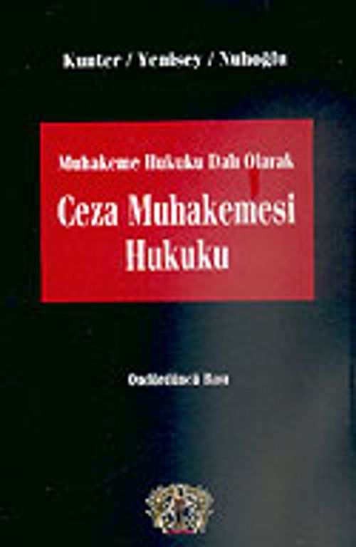 Muhakeme Hukuku Dalı Olarak Ceza Muhakemesi Hukuku