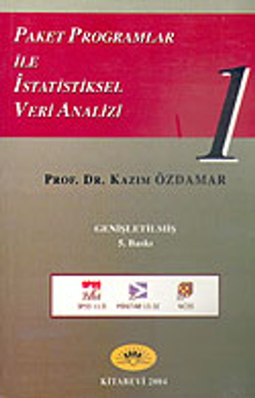 Paket Programlar İle İstatistiksel Veri Analizi 1