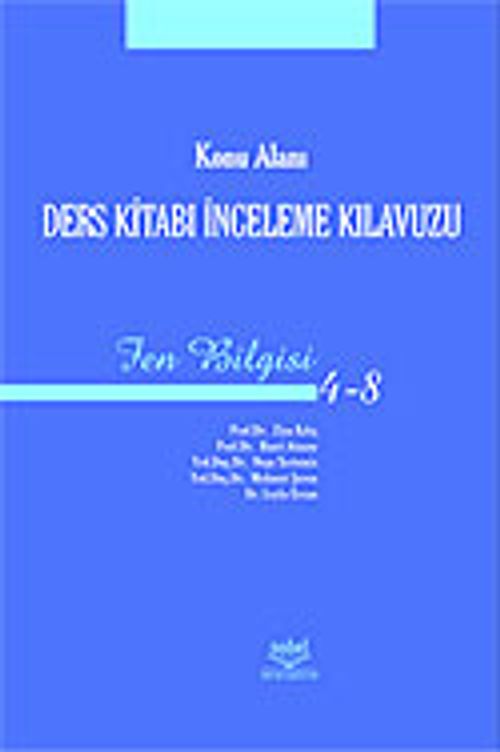 Konu Alanı Ders Kitabı İnceleme Kılavuzu-Fen Bilgisi 4-8
