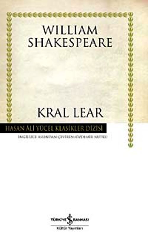 Kral Lear (Ciltli)