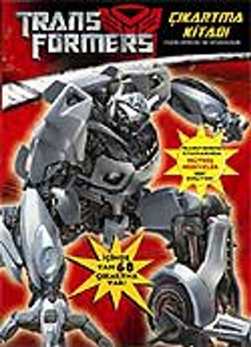 Transformers Çıkartma Kitabı