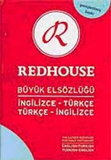 İngilizce-Türkçe/Türkçe-İngilizce Redhouse Büyük Elsözlüğü (kırmızı-açık mavi) (kod:R007)- (Genişletilmiş baskı)