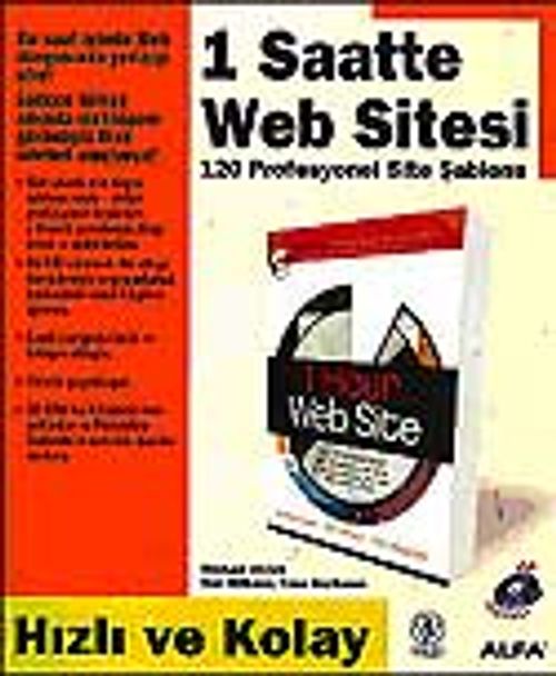 1 Saatte Web Sitesi (Cd'li) / Hızlı ve Kolay
