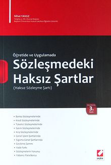 Sözleşmedeki Haksız Şartlar