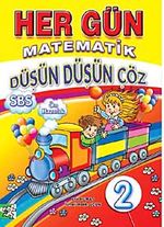 Her Gün Matematik Düşün Düşün Çöz-2 (SBS Ön Hazırlık)