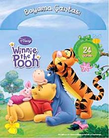 Winnie The Pooh Boyama Çantası